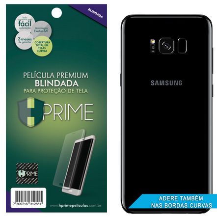 Película Hprime Curves - Verso - para Samsung Galaxy S8 Plus - 6.2"