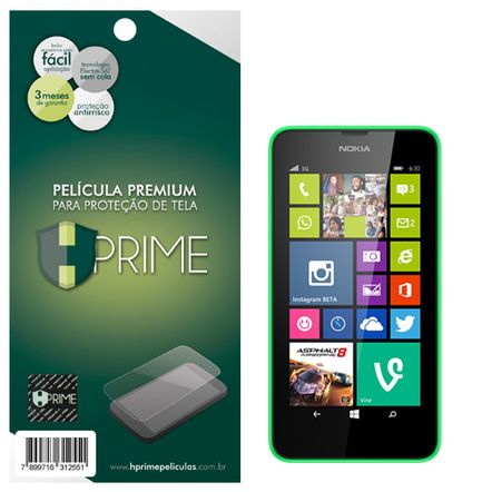 Película Hprime Invisível para Nokia Lumia 630 / 635 -