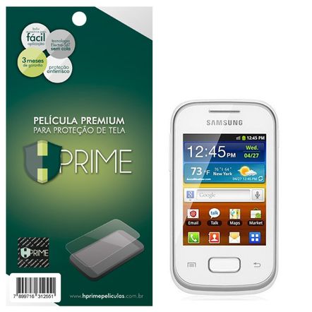 Película Hprime Invisível para Samsung Galaxy Pocket Plus S5301 S5303