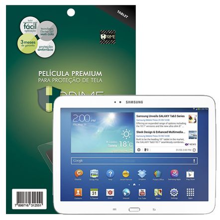 Película Hprime Invisível para Samsung Galaxy Tab S 10.5"" T800 T805