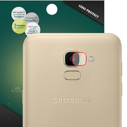 Película Hprime LensProtect para Samsung Galaxy J6