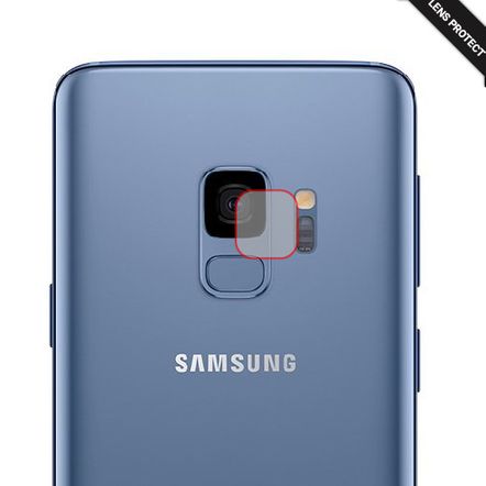 Película Hprime LensProtect para Samsung Galaxy S9