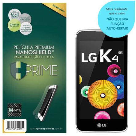 Película Hprime NanoShield para LG K4