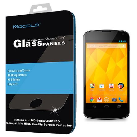 Película Mocolo em Vidro Temperado 0.3mm 2.5D para LG Nexus 4