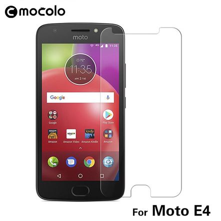 Película Mocolo em Vidro Temperado 0.3mm 2.5D para Motorola Moto E4