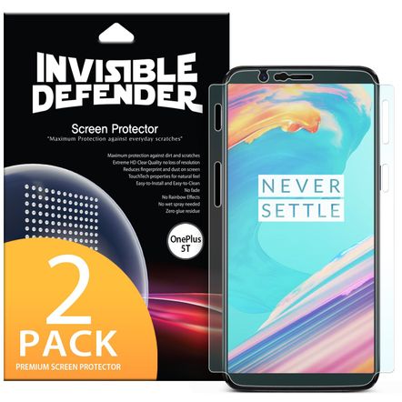 Película Rearth Ringke Invisible Defender IdFull - Pack 2x - para OnePlus 5T