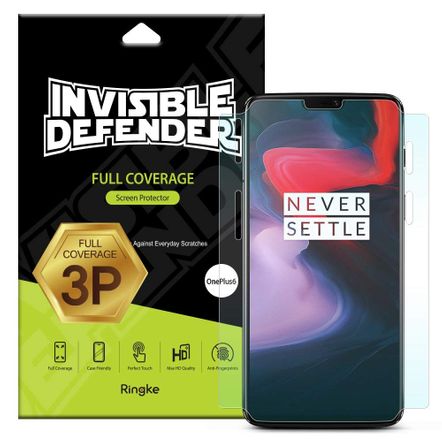 Película Rearth Ringke Invisible Defender IdFull - Pack 2x - para OnePlus 6