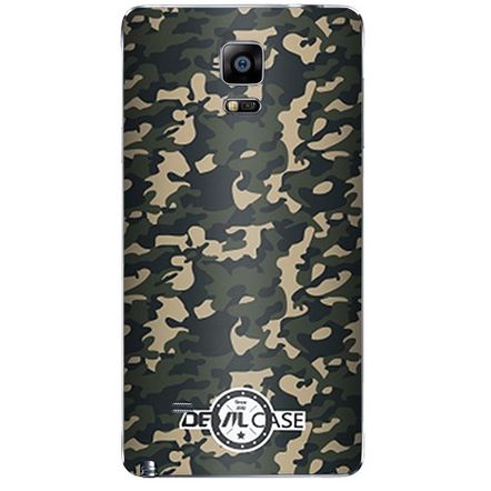 Película Skin DevilCase Camuflagem para Samsung Galaxy Note 4-Preta