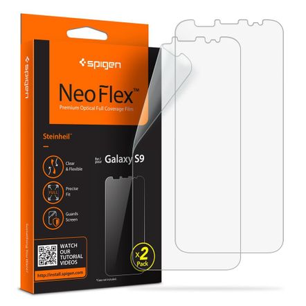 Película Spigen Neoflex HD - Combo 2x Frontais - para Samsung Galaxy S9
