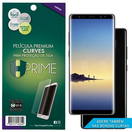 Películas Frente e Verso Hprime Curves para Samsung Galaxy Note 8