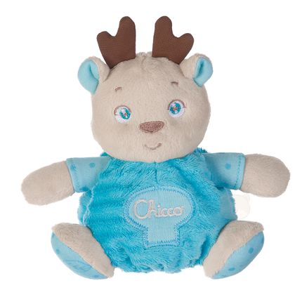 Pelúcia Bebê Urso Soft Cuddles (+0) Azul - Chicco