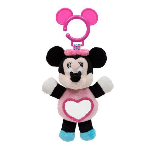 Pelúcia de Atividades - Disney - Minnie Mouse com Espelhinho - Buba
