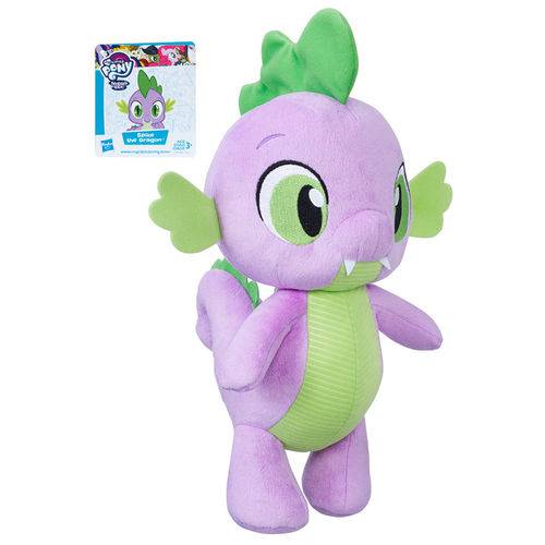 Pelúcia Grande - 30 Cm - My Little Pony - Friendship Is Magic - Spike Dragon - Hasbro