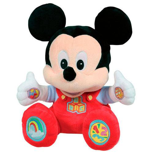 Pelúcia Interativa - 30 Cm - Disney - Mickey Mouse Divertida - Dican