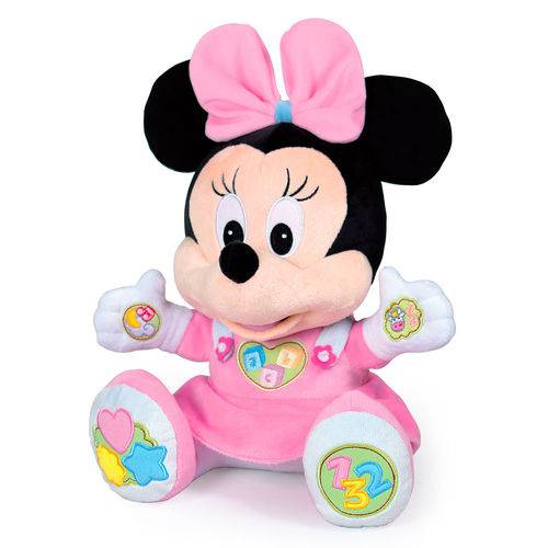 Pelúcia Interativa - 30 Cm - Disney - Minnie Mouse Divertida - Dican