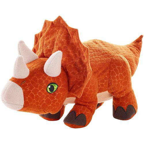 Pelúcia - Jurassic World 2 - Ovo Plush Reversível - Triceratops - Mattel