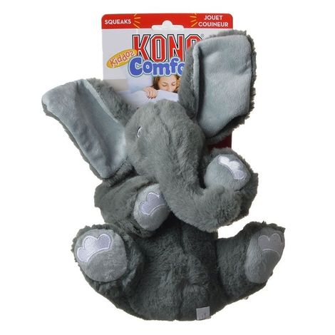 Pelúcia Kong Comfort Kiddos Elephant (Elefante) - Kong Extra Pequeno