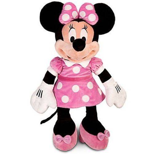 Pelúcia Minnie Rosa - Tamanho Grande - Original Disney Store