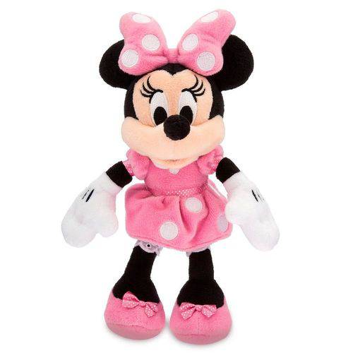 Pelúcia Minnie Rosa - Tamanho Pequeno - Original Disney Store