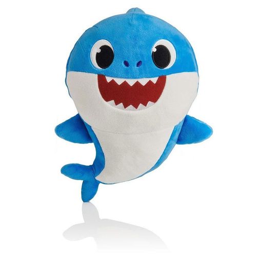 Pelúcia Musical Baby Shark Azul - 30 Cm - Toyng