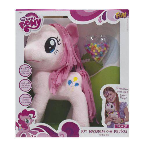 Pelúcia My Little Pony - Pinkie Pie com Miçangas 79663