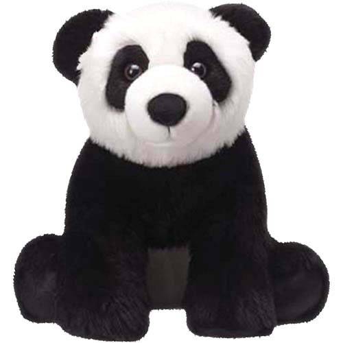 Pelúcia Panda Sentado Médio - Buba