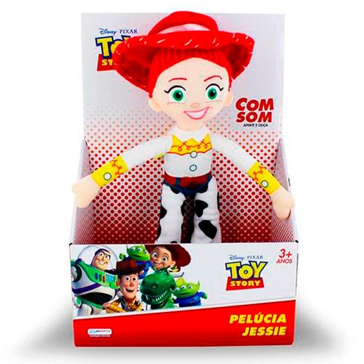 Pelúcia Toy Story Jessie com Som 30 Cm - Multikids
