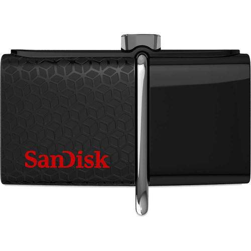 Pen Drive Dual 64gb Preto - Sandisk