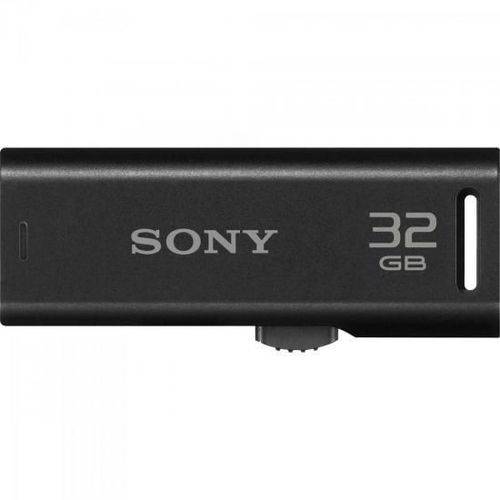 Pen Drive 32gb Flash Usm32gr/bm Usb 2.0 Retrátil Preto Sony