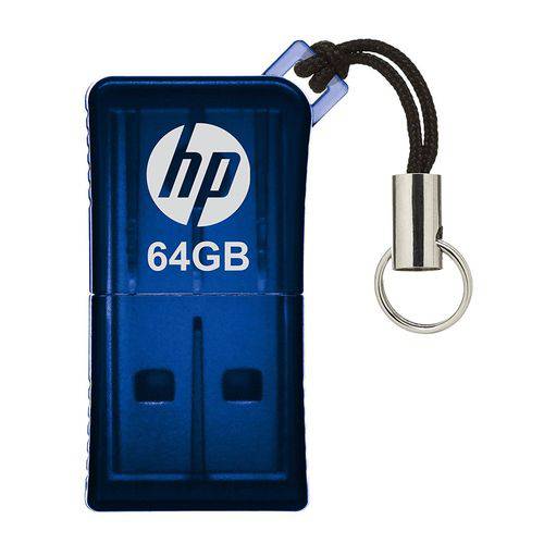 Pen Drive Hp 64GB V165W USB Azul (P-FD64GHP165-Ge)