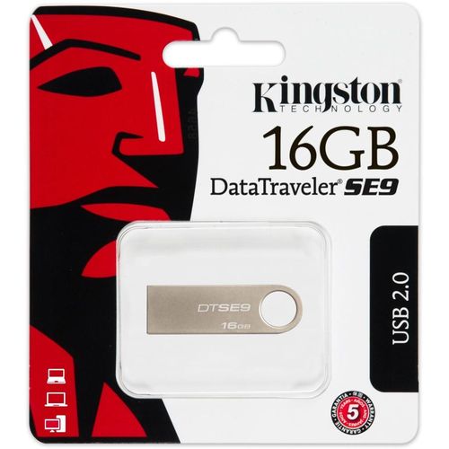Pen Drive Kingston 16GB DataTraveler SE9 USB 2.0 | DTSE9H/16GB 1492
