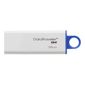 Pen Drive Kingston DataTraveler 16GB Usb 3.1 Gen1 / Usb 3.0 G4 (Azul)