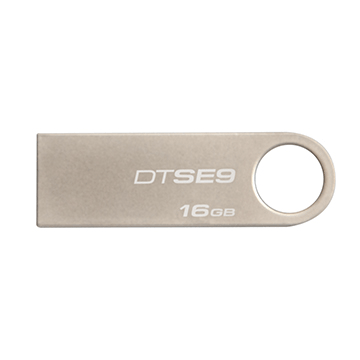 Pen Drive Kingston DTSE9H 16GB - Prata | InfoParts