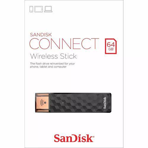 Pen Drive Sandisk 64gb Connect Wireless Stick Sdws4-064g-g46