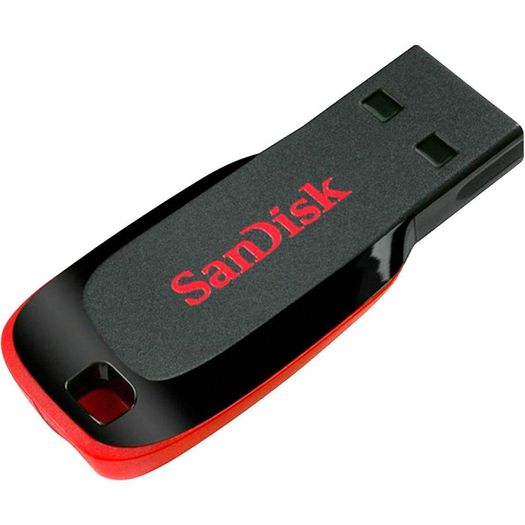 Pen Drive Sandisk 64gb Cruzer Blade Sdcz50-064g-B35 - Sandisk (3 Meses Garantia)