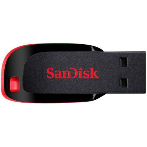 Pen Drive Sandisk Cruzer Blade 64gb USB 2.0