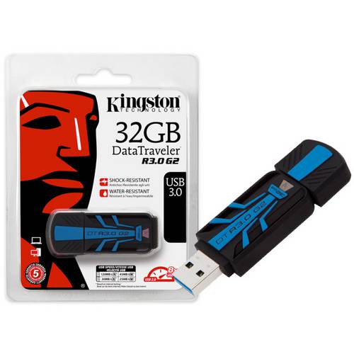 Pen Drive Usb 3.0 Kingston Dtr30g2/32gb Datatraveler G2 R3.0 32gb