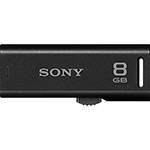 Pendrive 8GB Sony Retrátil USM8GR - Preto