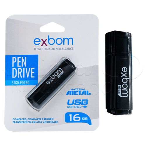 Pendrive Exbom 16GB