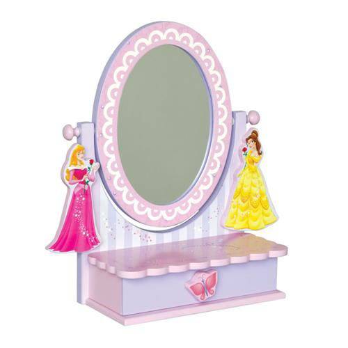 Penteadeira C/ Espelho de Mesa Princesas