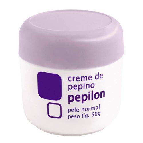 Pepilon Creme Facial de Pepino Pele Normal 50g