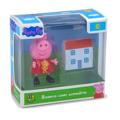 Peppa Pig com Casa de Boneca - Dtc