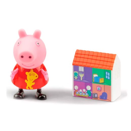 Peppa Pig com Casa de Boneca - DTC