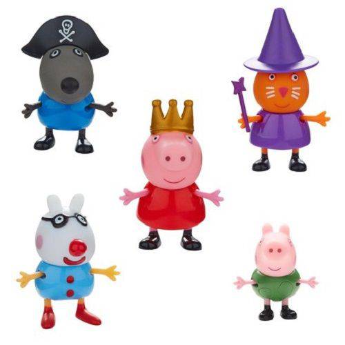 Peppa Pig - Conjunto com 5 Bonecos - Dtc
