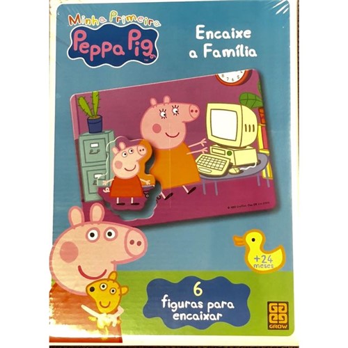 Peppa Pig - Encaixe a Família - Grow - GROW