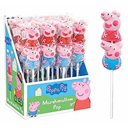 Peppa Pig Marshmallow Pop com 12 DTC