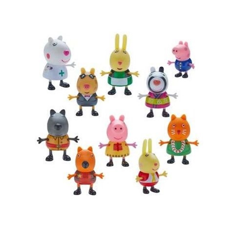 Peppa Pig - Peppa Fantasias 10 Figuras - Série 1 - Dtc - DTC