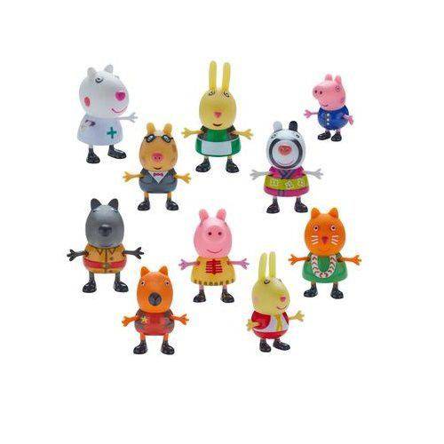 Peppa Pig - Peppa Fantasias 10 Figuras - Série 1 - Dtc