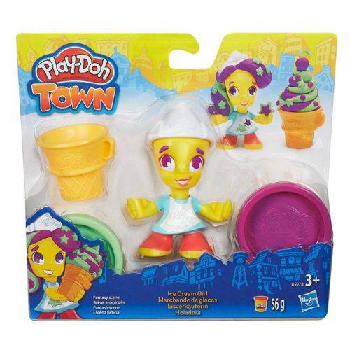 Pequena Sorveteria - Play-Doh Town - Hasbro