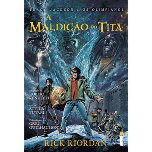 Percy Jackson e os Olimpianos - Maldiçao do Tita, a - Graphic Novel